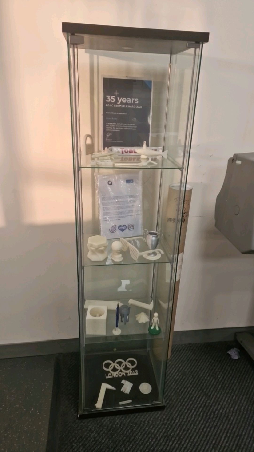 Glass Display Cabinet - Image 2 of 4
