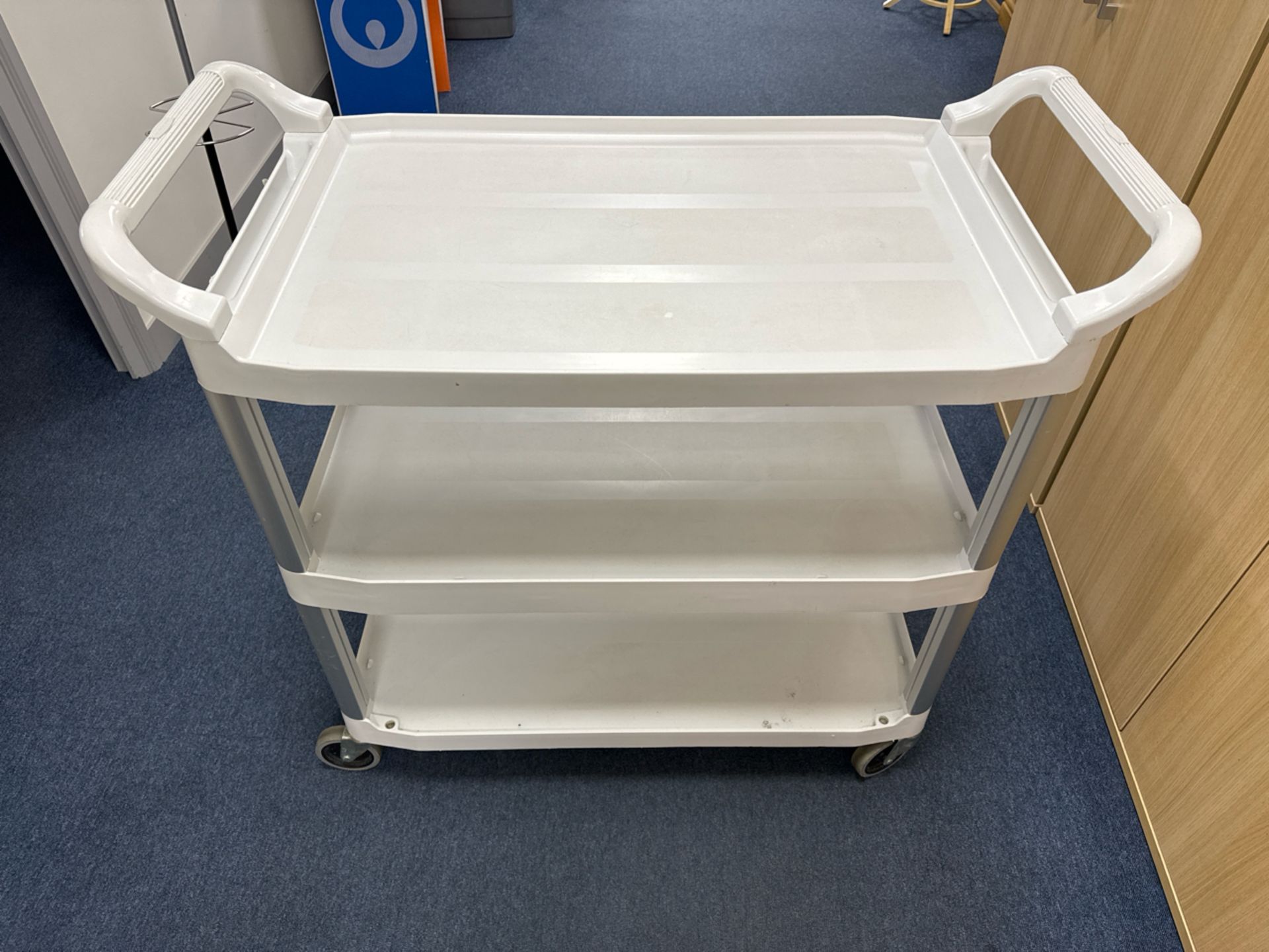 Plastic Rubbermaid Tiered Trolley