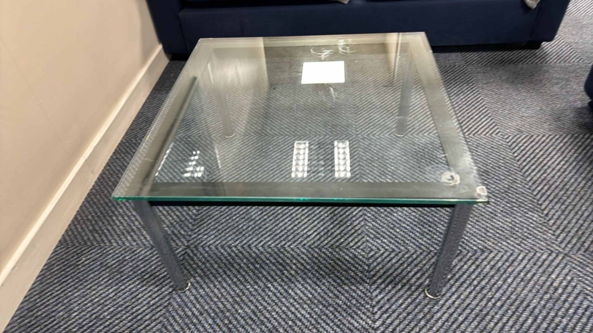 Square Glass Coffee Table - Image 2 of 3