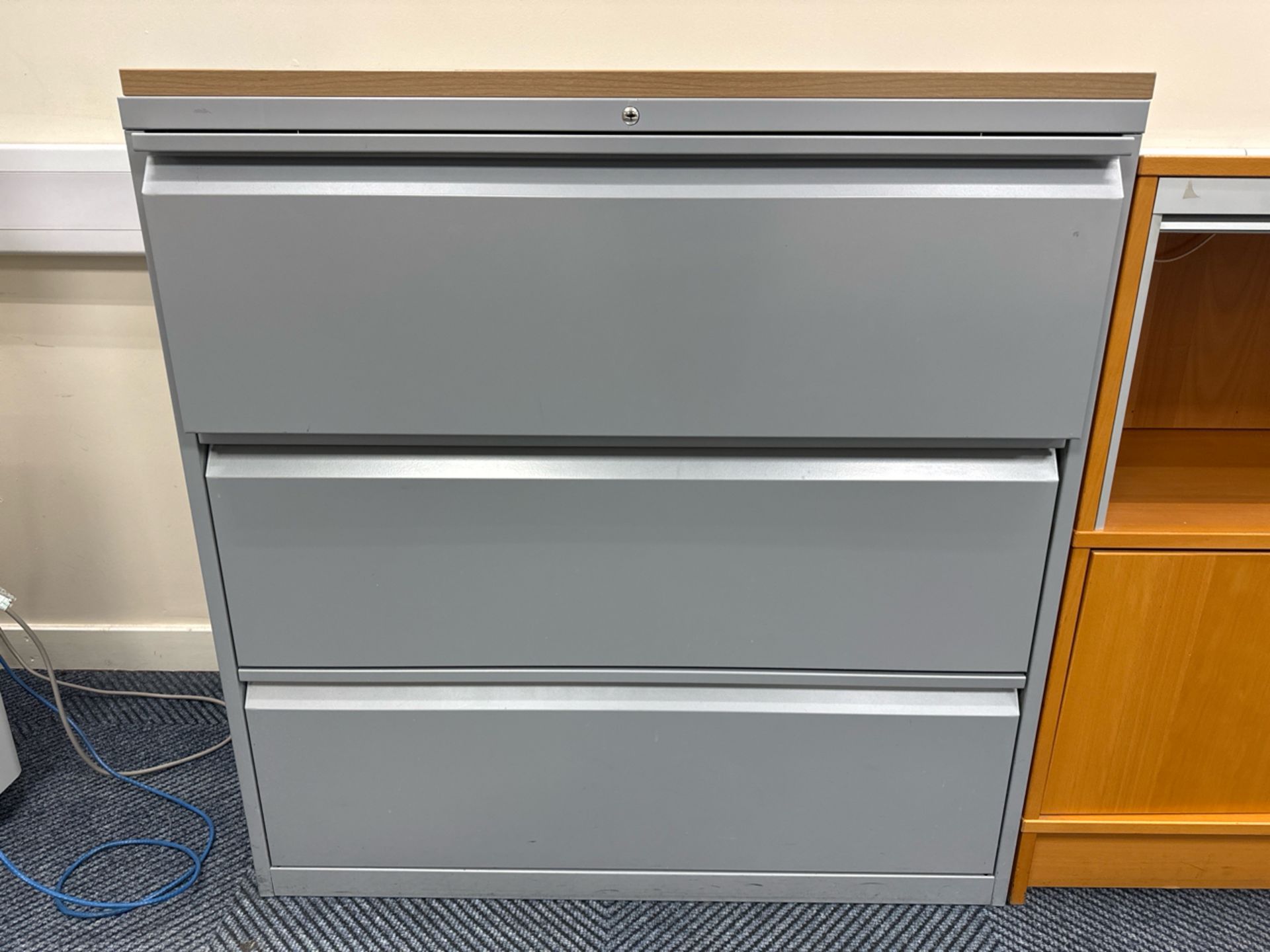 Bisley 3 Draw Filing Cabinet