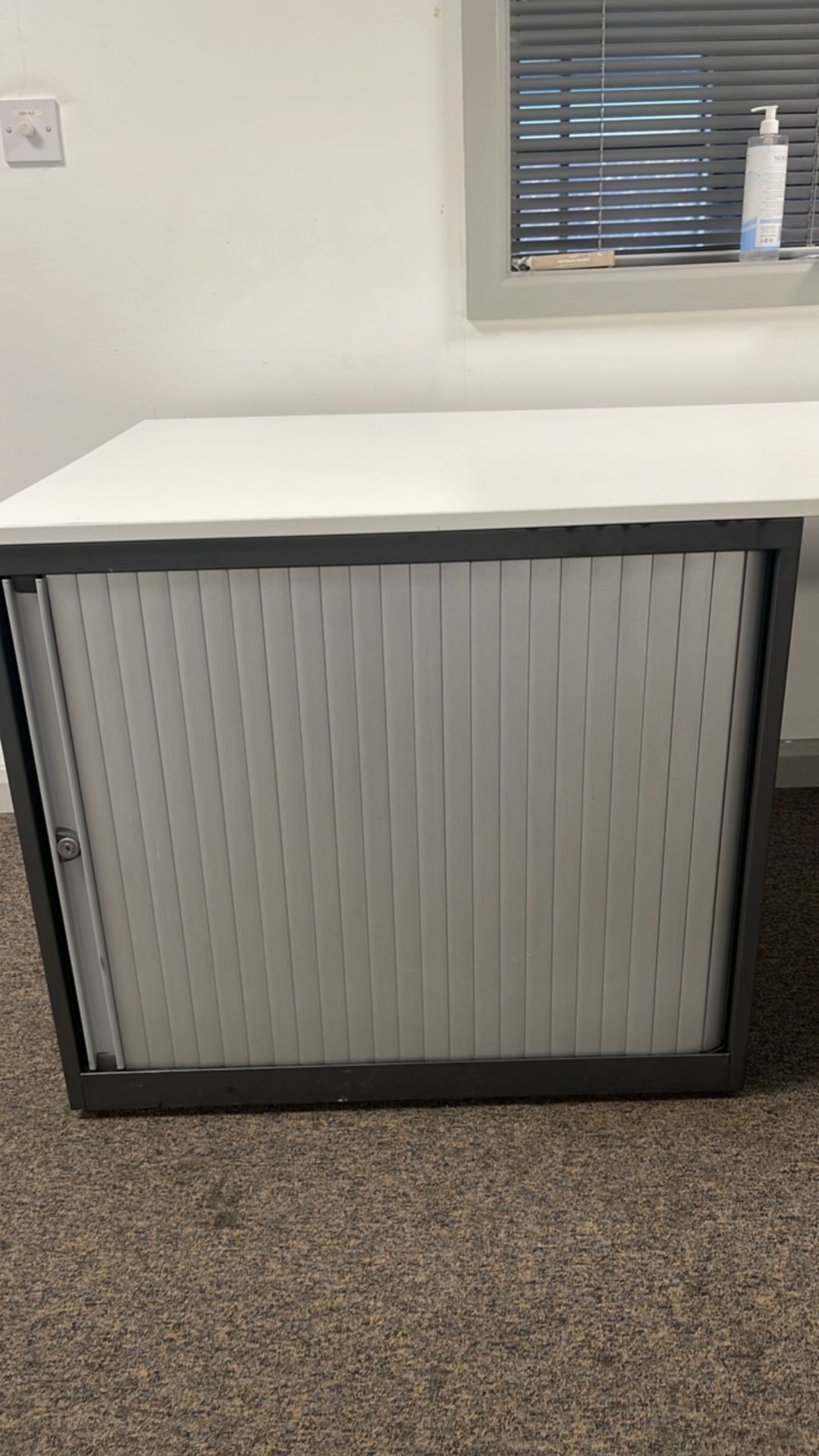 Desk With Cupboards - Image 2 of 4