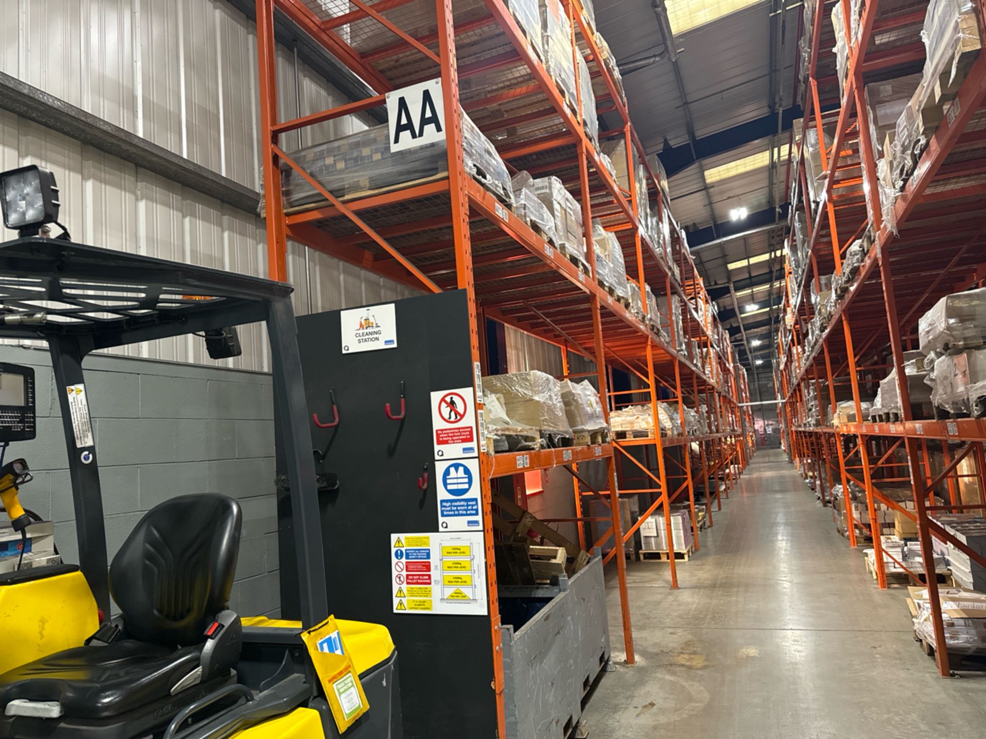 23 Bays Of Boltless Pallet Racking