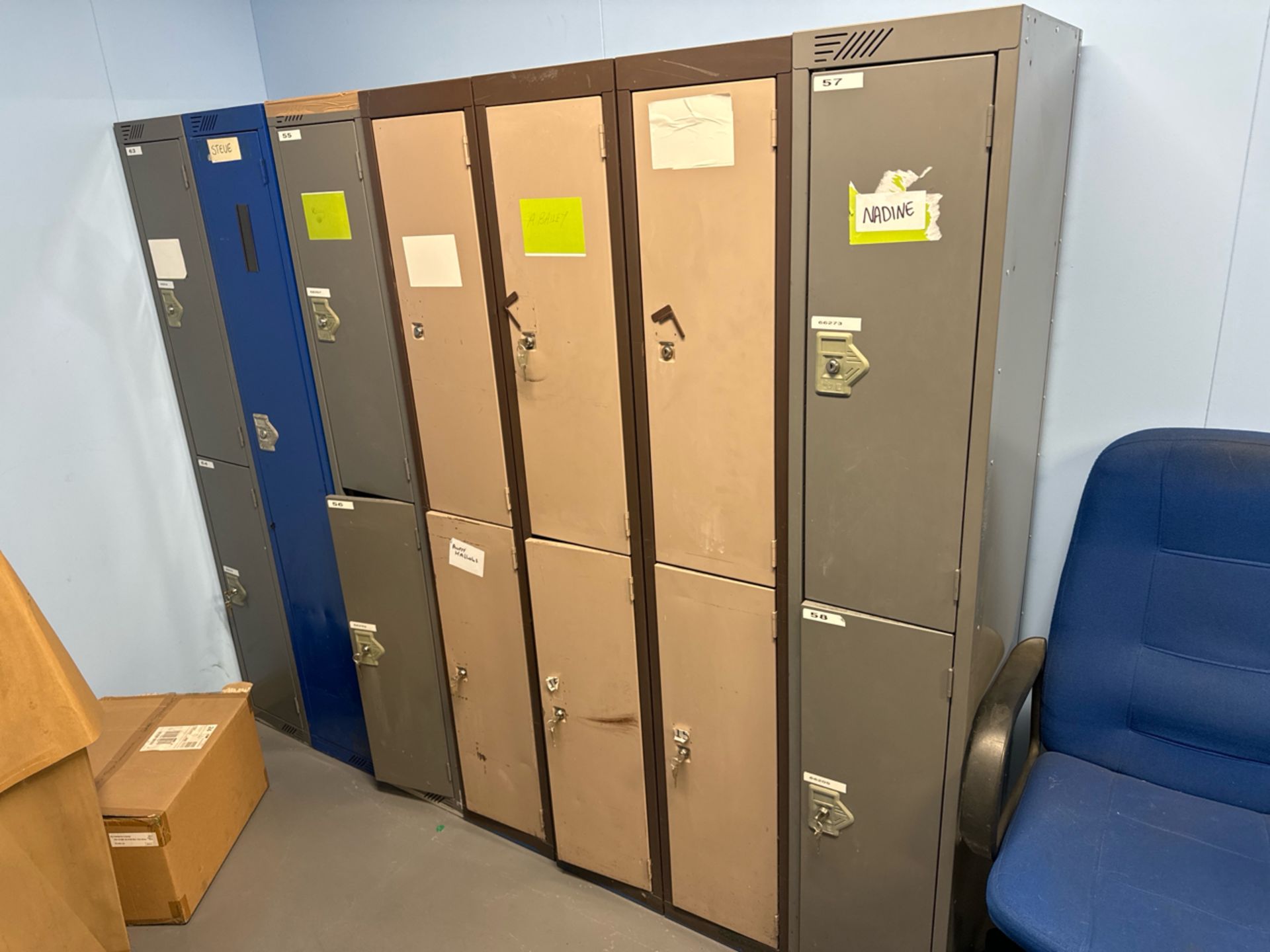 Tall Lockers x13 - Image 2 of 3