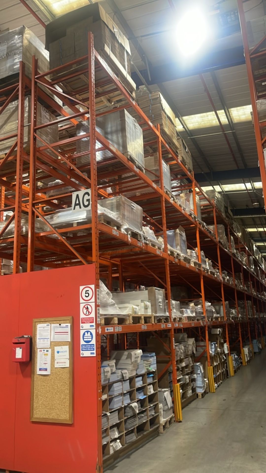 23 Bays Of Boltless Pallet Racking - Image 8 of 9