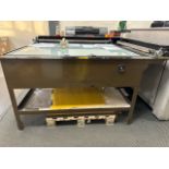 Industrial Light Box Ruling Up Table With Adjustable Angled Worktop