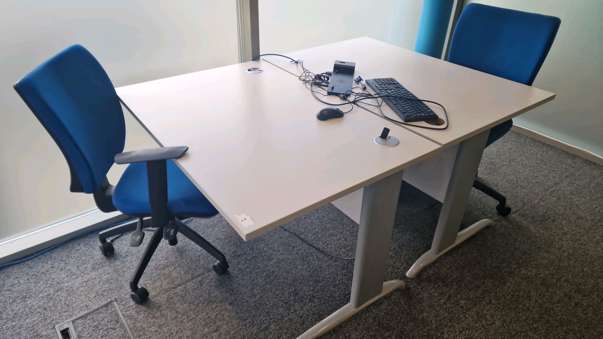 Pair Of 2 Desks - Bild 2 aus 3