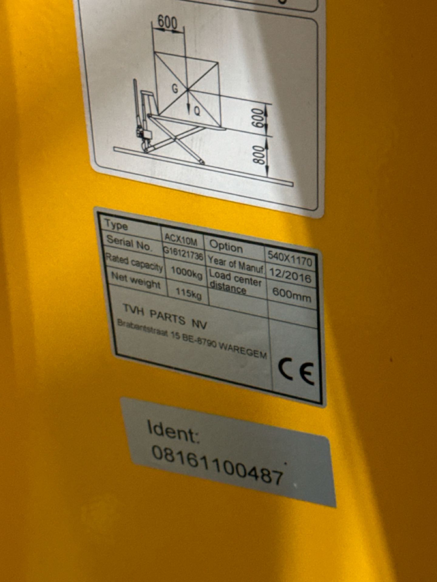 Total Lifter High Lift Pallet Truck - Image 5 of 5