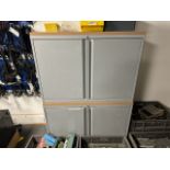 Metal Storage Cupboards x2