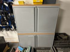 Metal Storage Cupboards x2