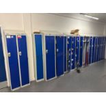 Bank of 5 Lockers