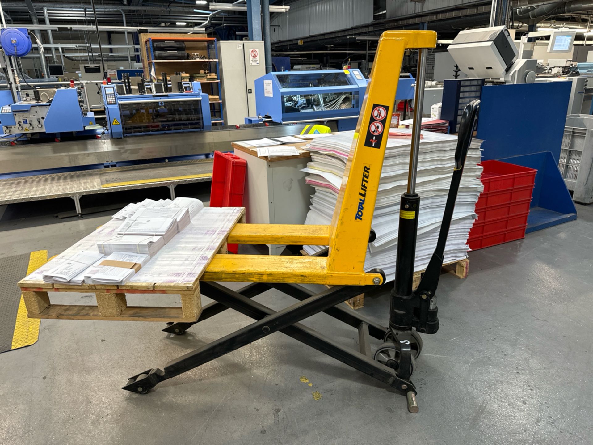 Total Lifter High Lift Pallet Truck