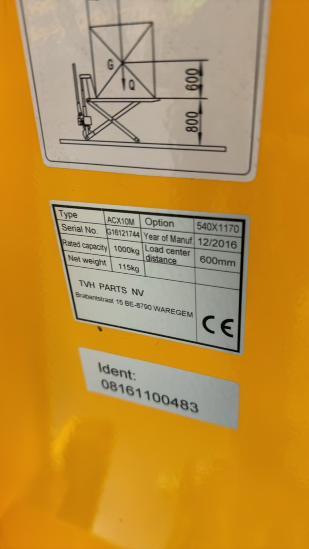 Total Lifter High Lift Pallet Truck - Image 5 of 5