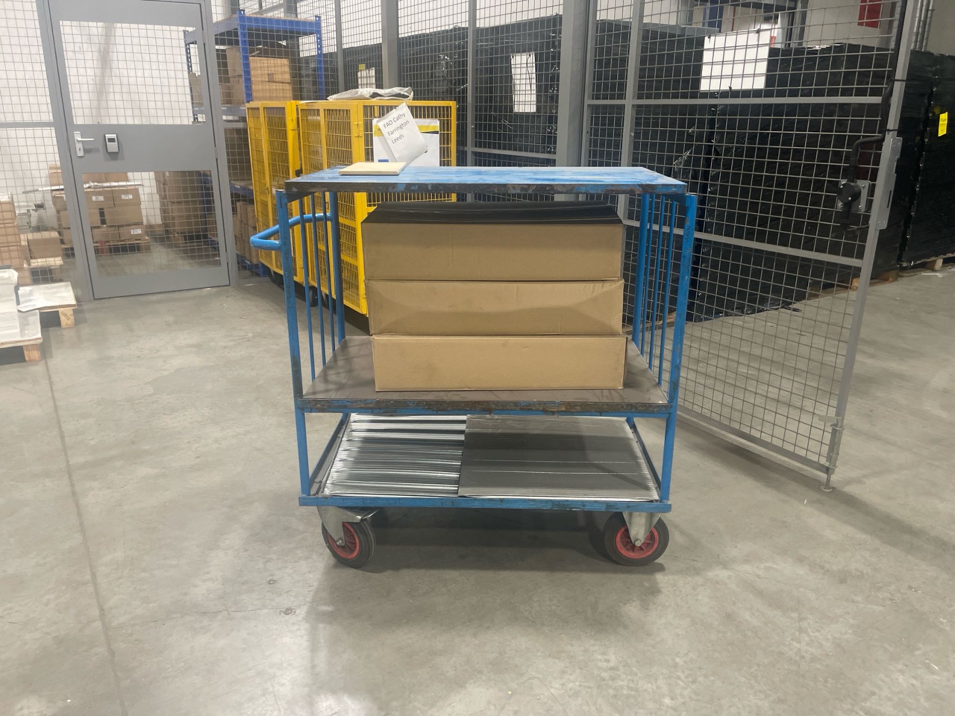 5 x Metal Trolleys