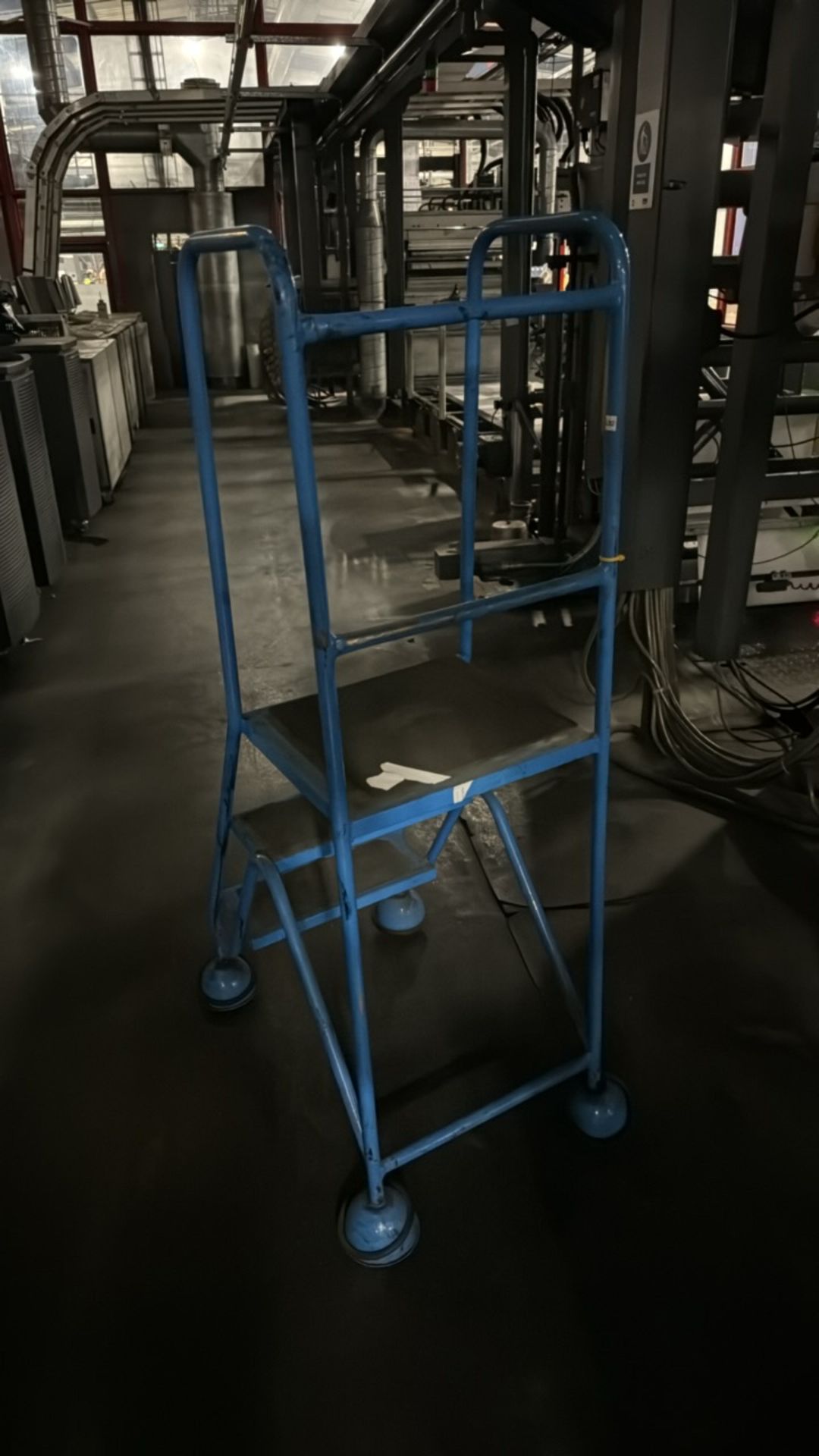 Blue Mobile Step Ladder - Image 2 of 3