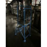 Blue Mobile Step Ladder