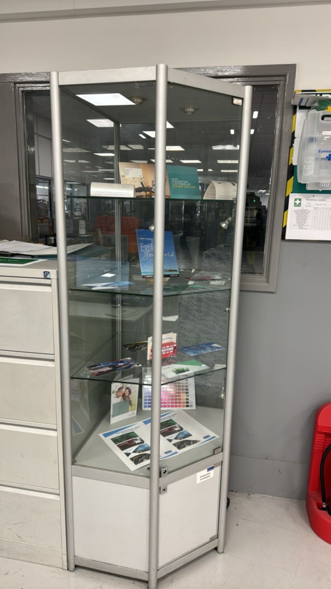 Glass Display Cabinet