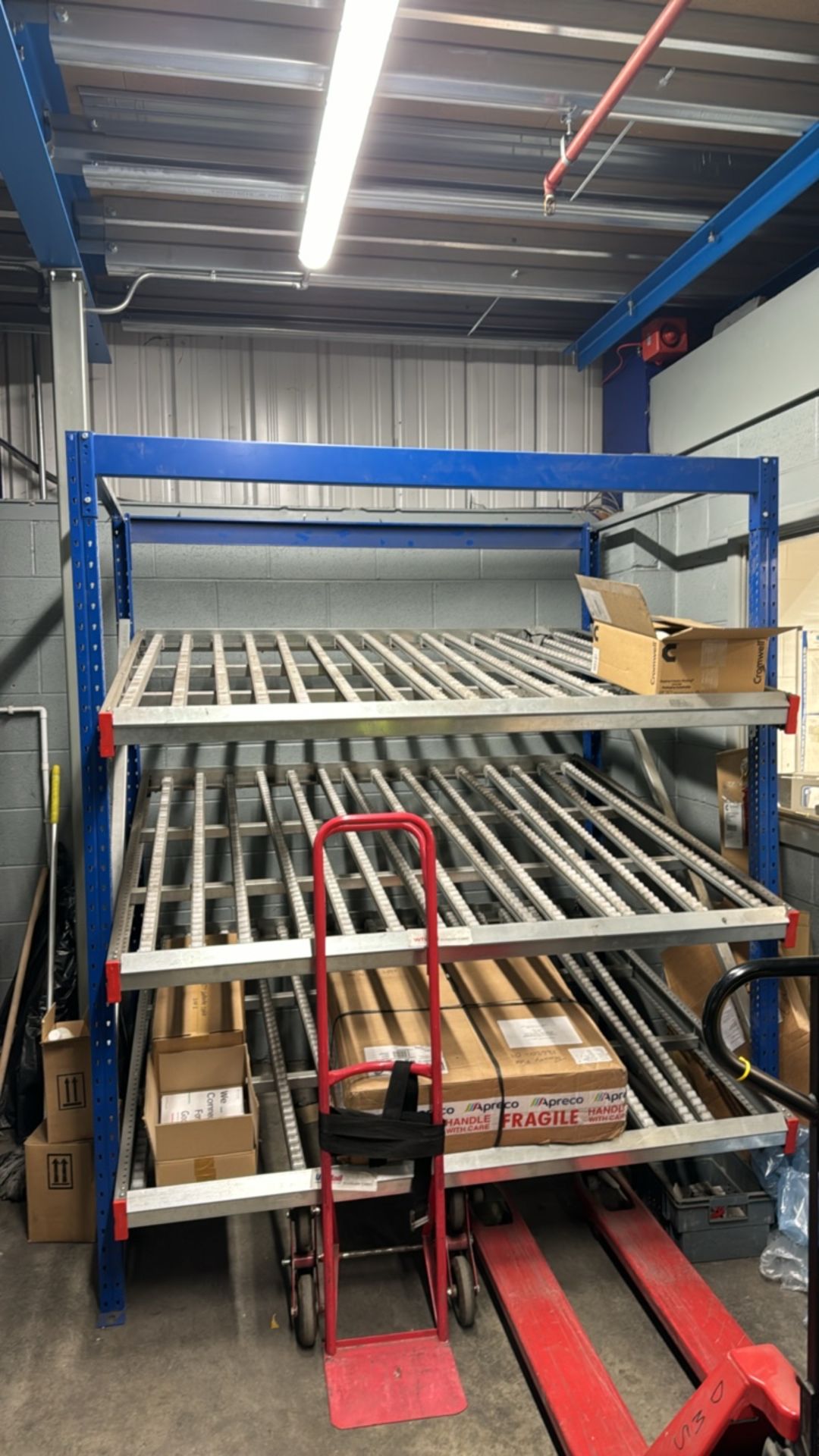 Metal Roller Shelving Unit - Image 2 of 6