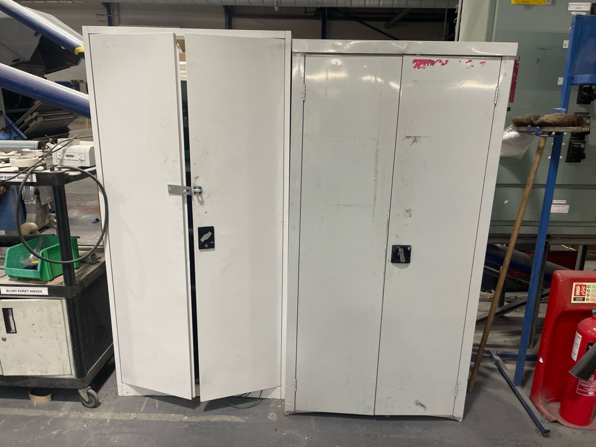 2 Metal Cabinets