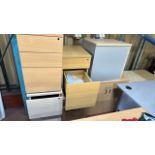 Assorted Office Drawers Unit