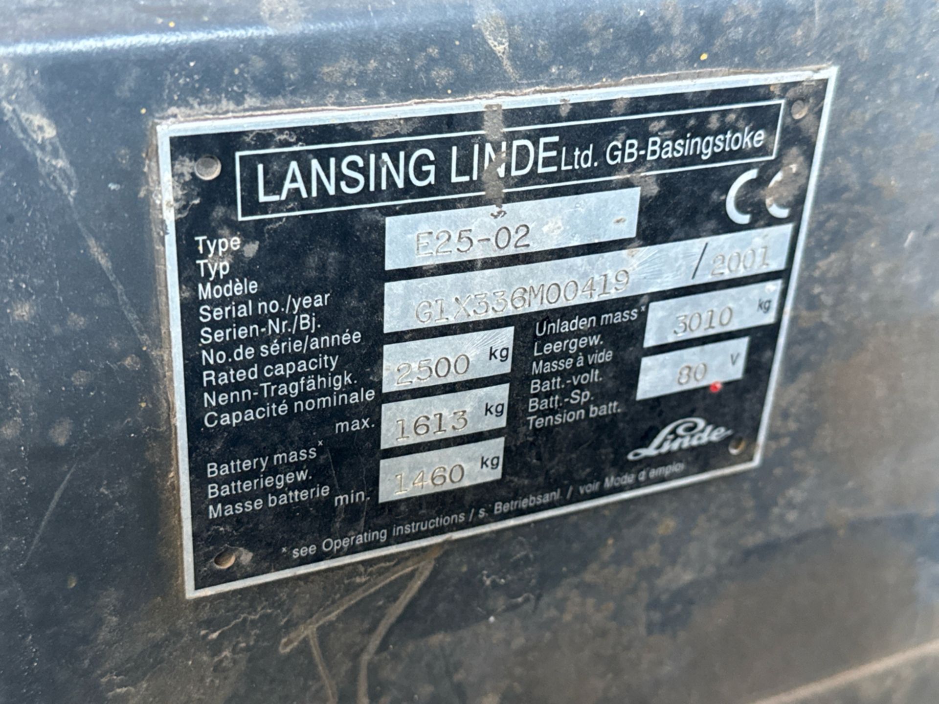 Lansing Linde Forlift - Image 12 of 12