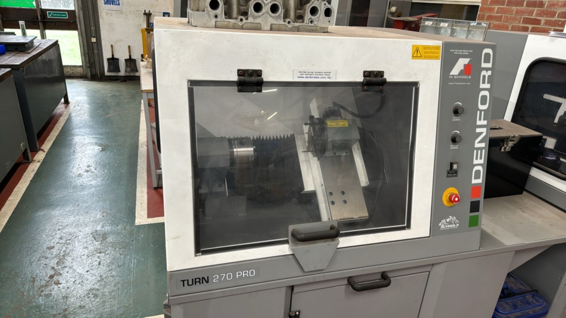 Denford Turn 270 Pro CNC Lathe - Image 3 of 9