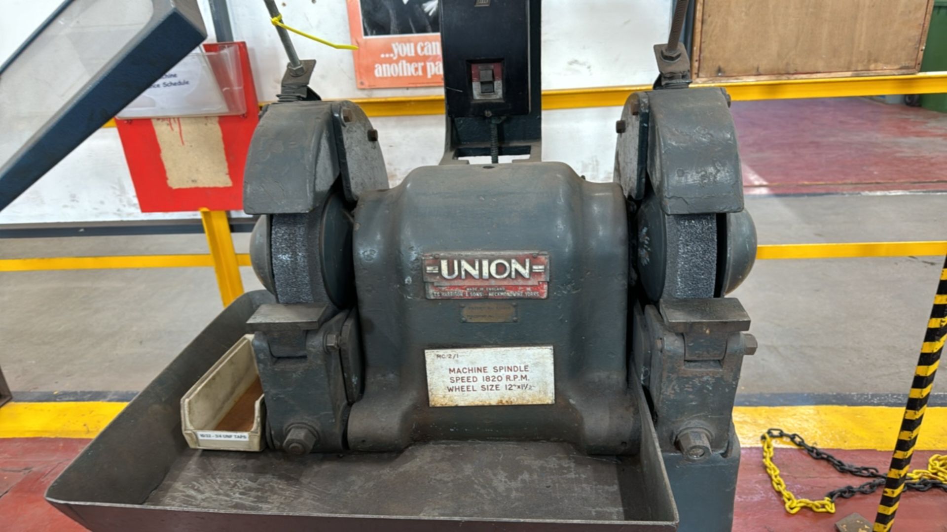 Union 12" Double Ended Grinder - Image 8 of 9