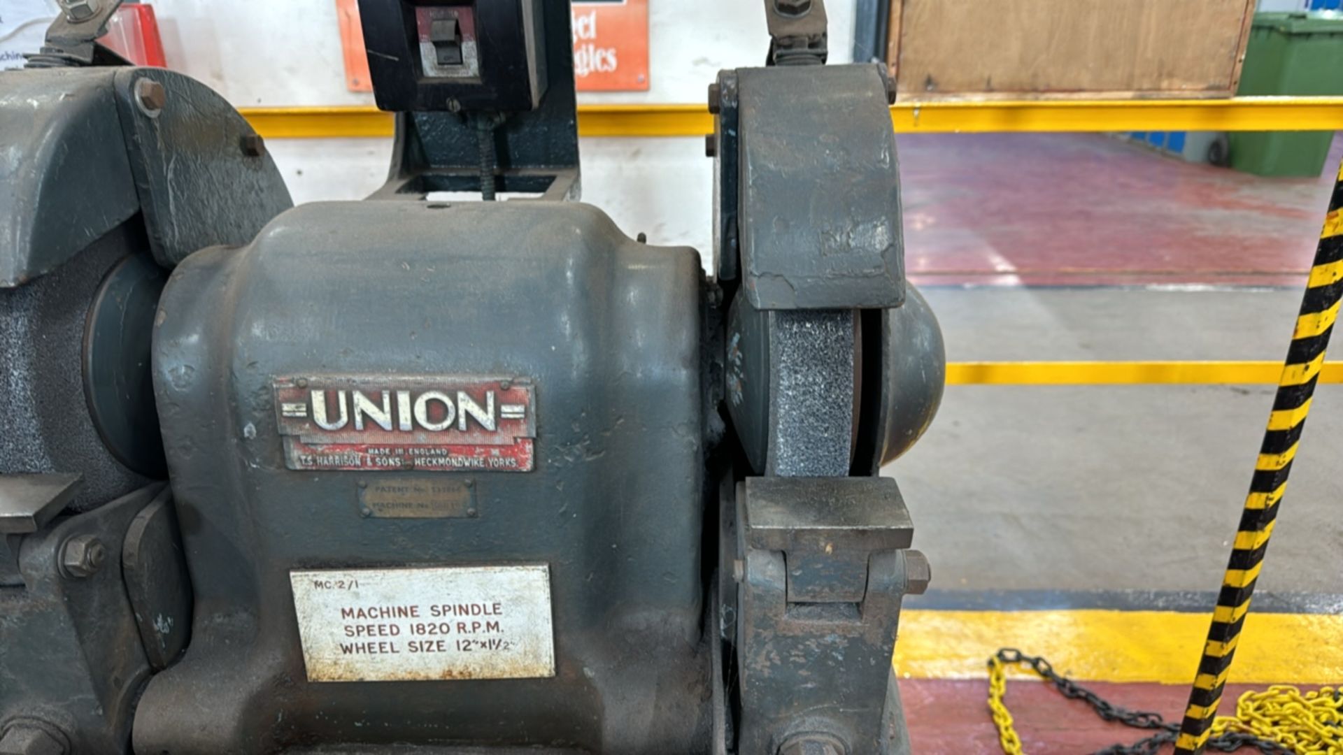 Union 12" Double Ended Grinder - Image 7 of 9