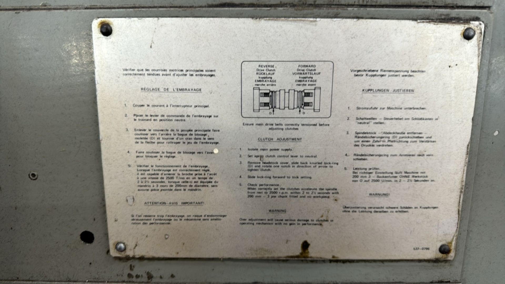 Colchester Master 2500 Lathe - Image 15 of 15