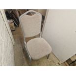 Cream Banqueting Chairs x10