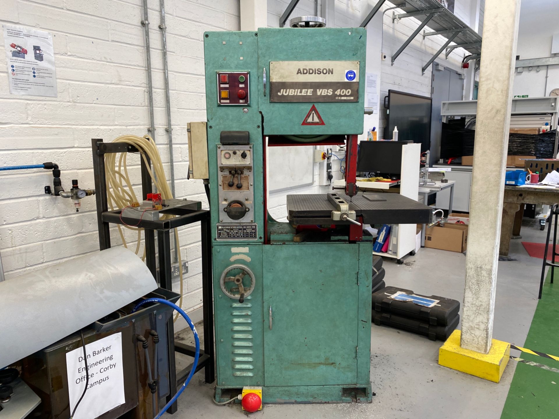 Addison Jubilee VBS 400 Vertical Variable Speed Bandsaw (Direct from Tresham College)