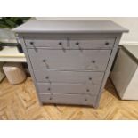 Tall Grey Set Of Drawers