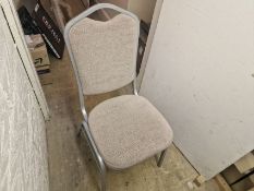 Cream Banqueting Chairs x10