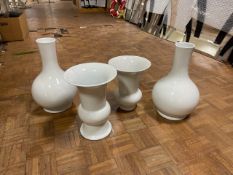 Williamsburg Vases x 4