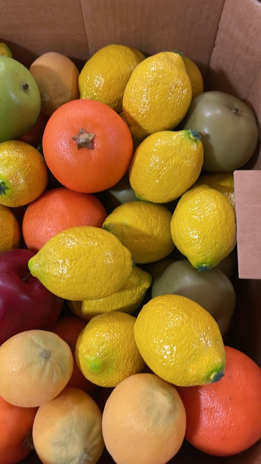 Box Of Artificial Fruit - Image 3 of 4