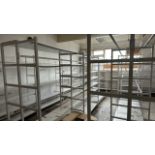 Room Of Metal Shelving