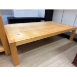 Large Wood Display Table