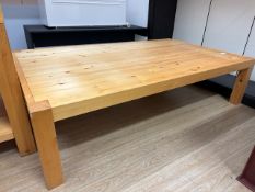 Large Wood Display Table