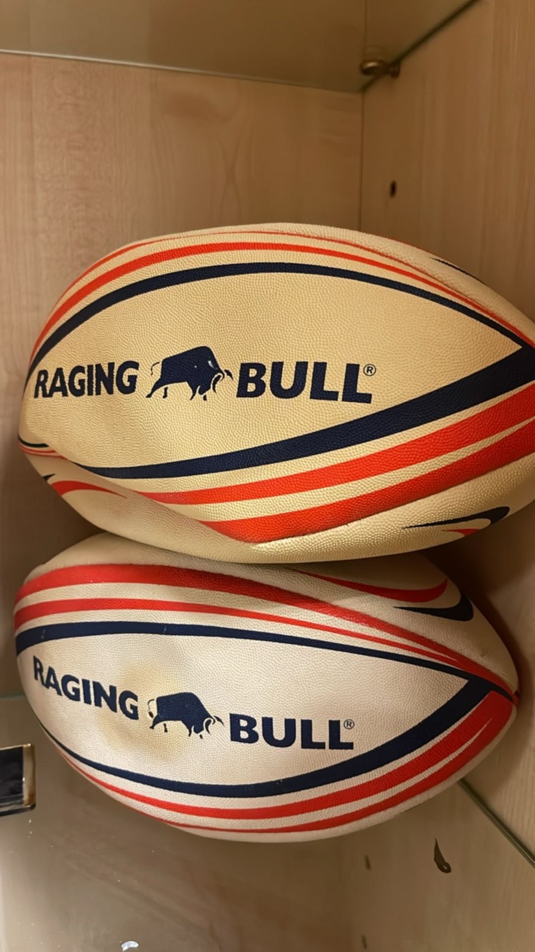 Raging Bull Rugby Balls x5 - Image 5 of 7