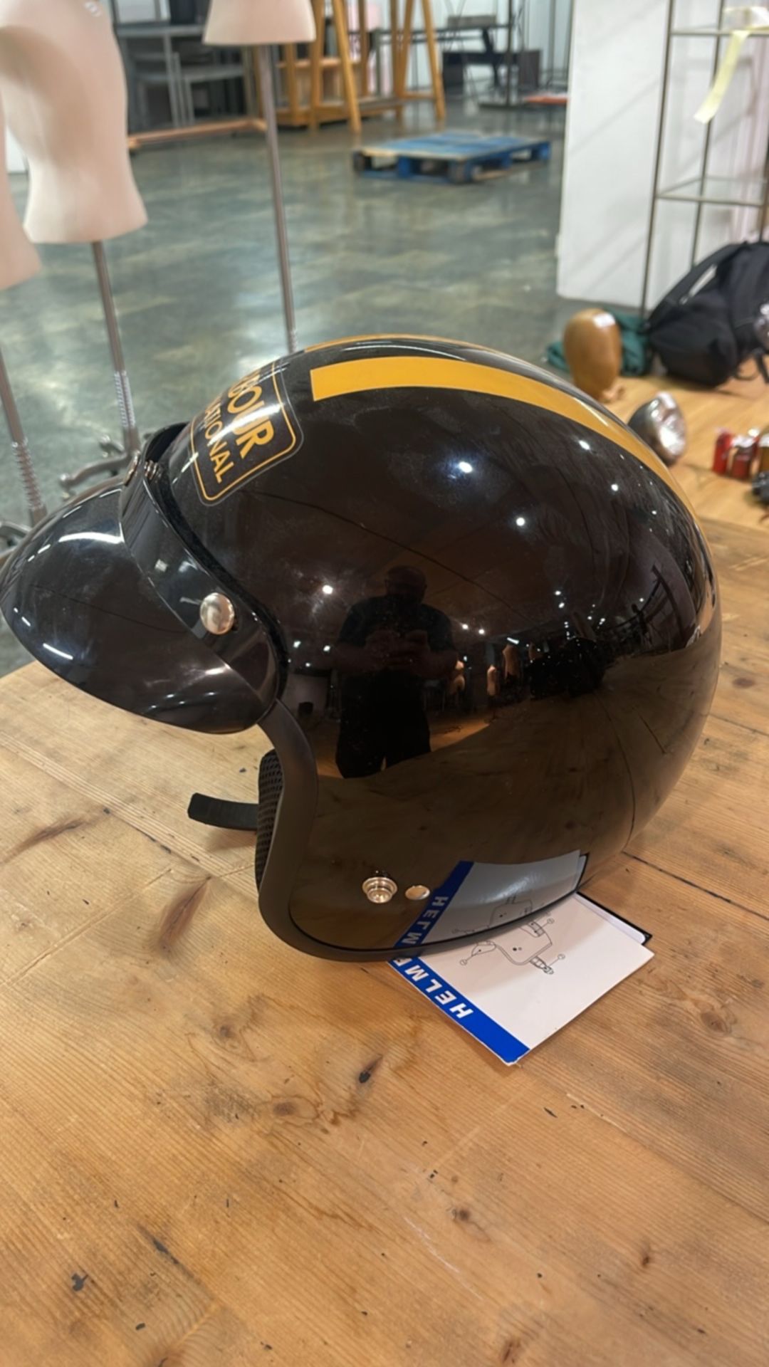 Barbour Viper Bike Helmets x3 - Image 2 of 7
