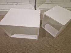 Set Of 2 Display Cubes