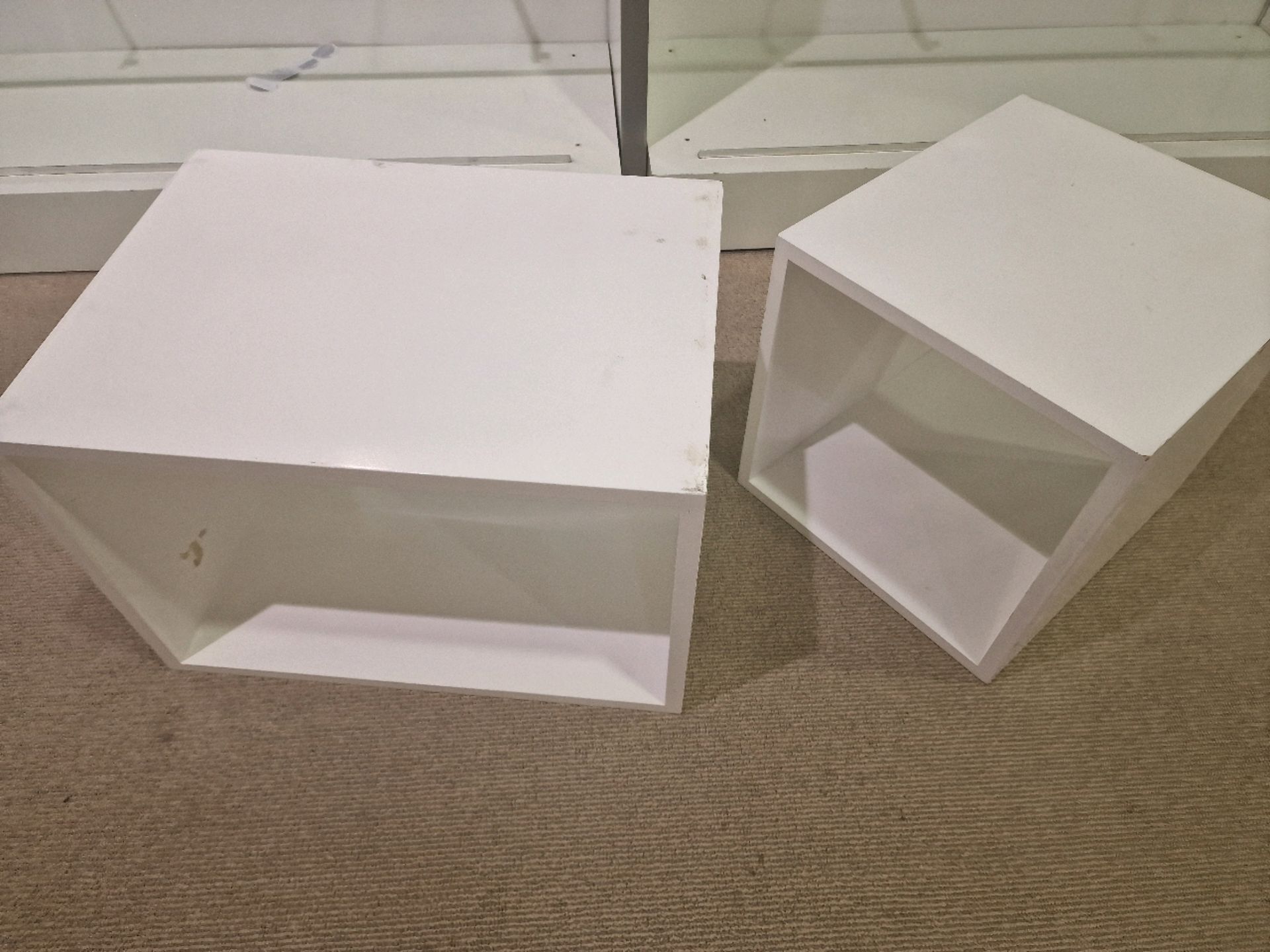 Set Of 2 Display Cubes