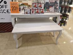 Set Of 3 Wooden Display Tables