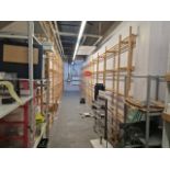 Storeroom Of Wooden & Metal Shelving