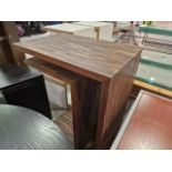 Wooden Display Table Set Of 2