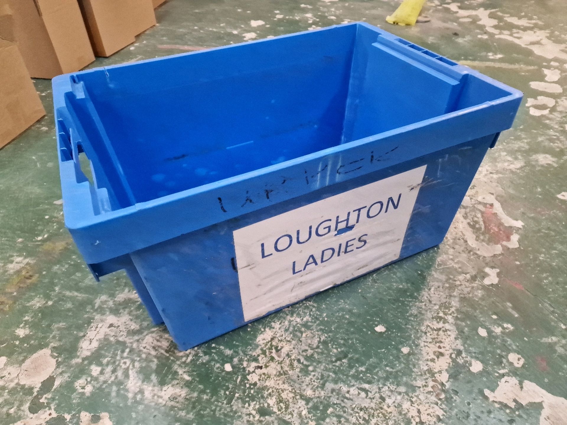 9 Blue Storage Tubs