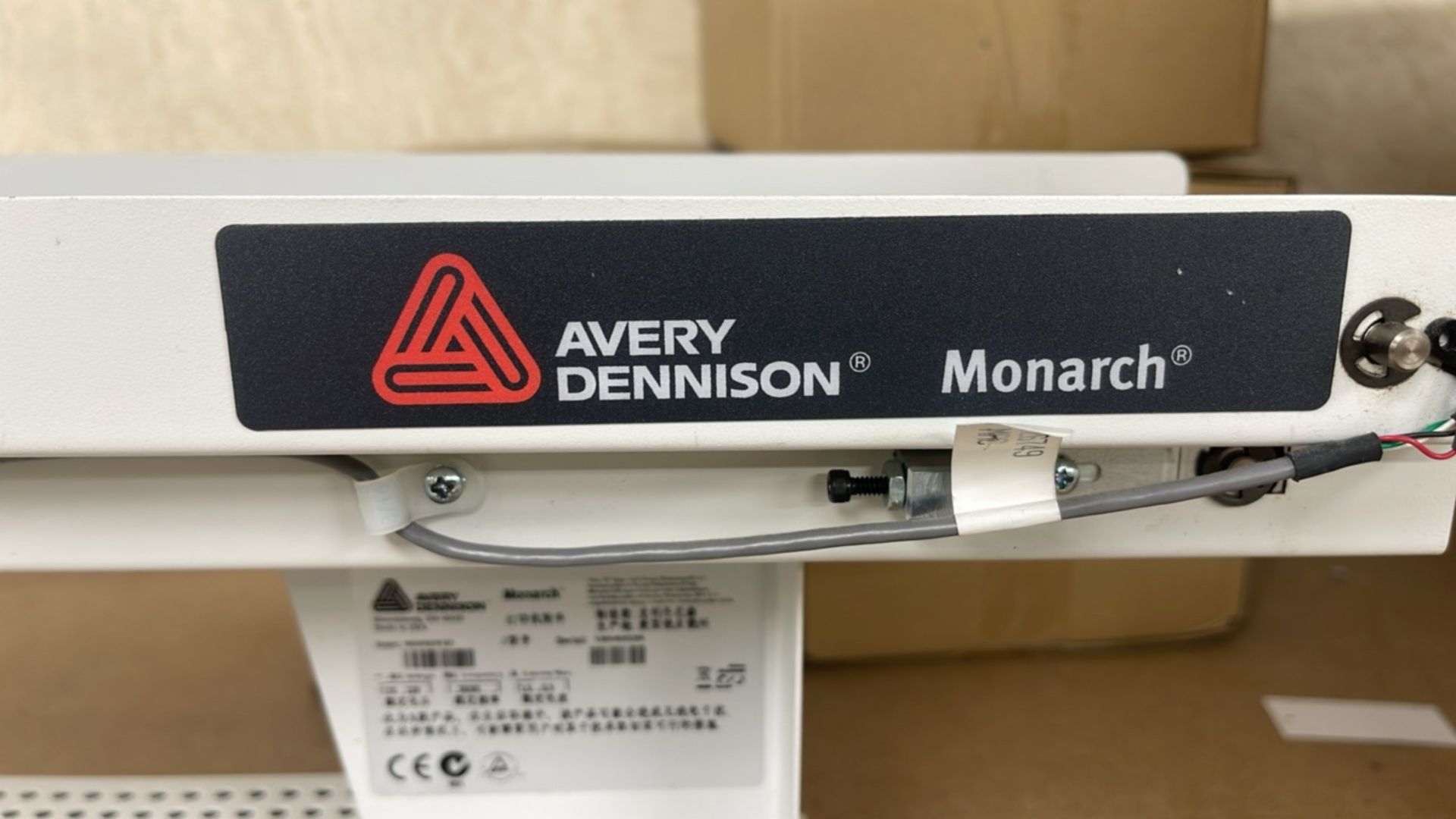 Avery Dennison Monarch Label Printer - Image 2 of 9