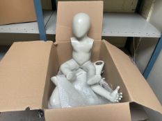 Pair Of Baby Mannequins