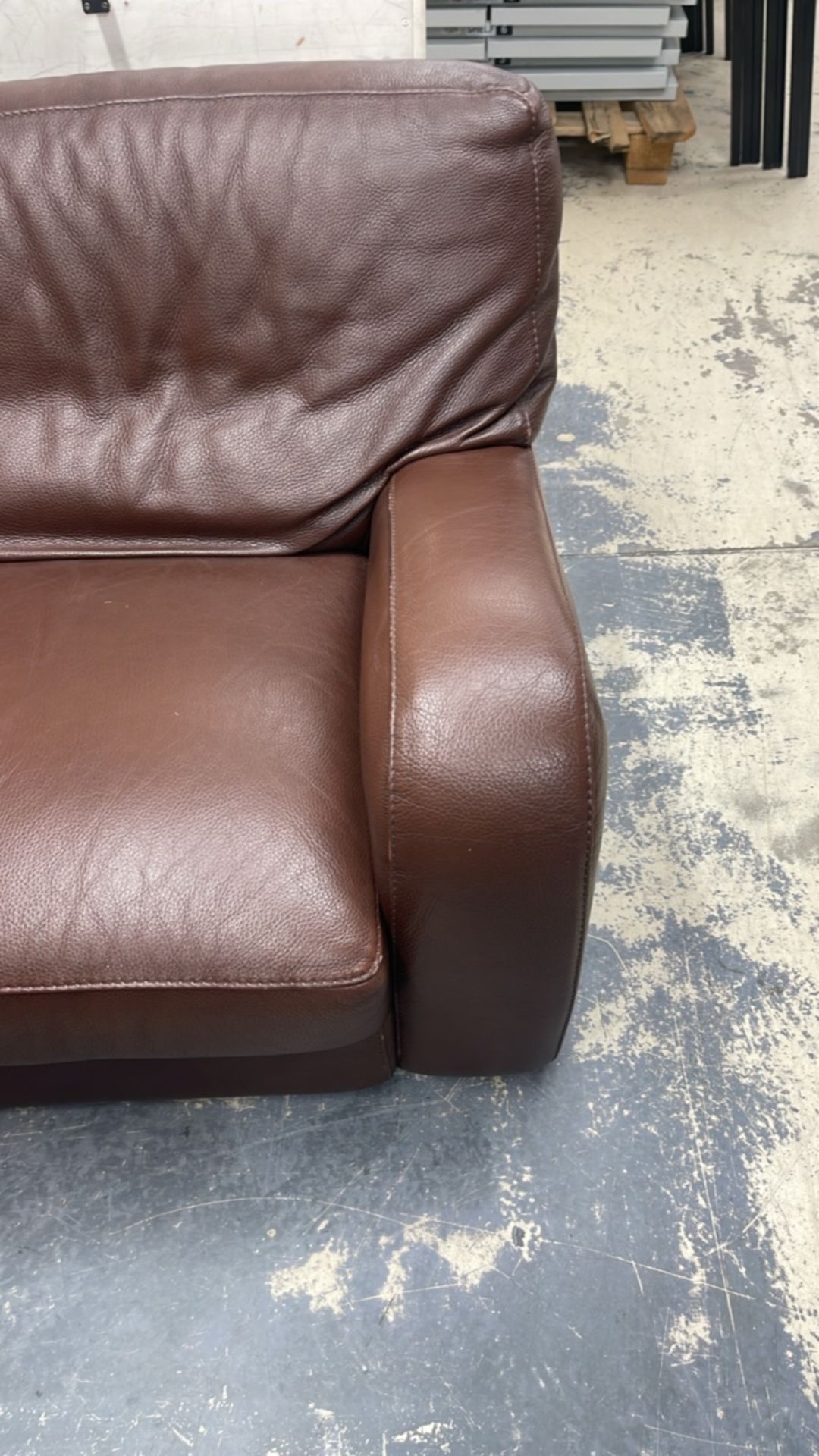 Leather Sofa - Image 5 of 5