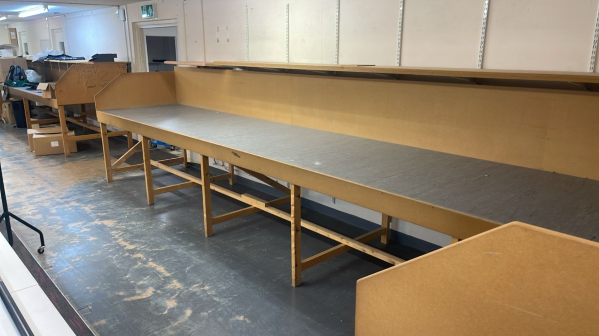 Wooden Work Bench Area - Image 8 of 9