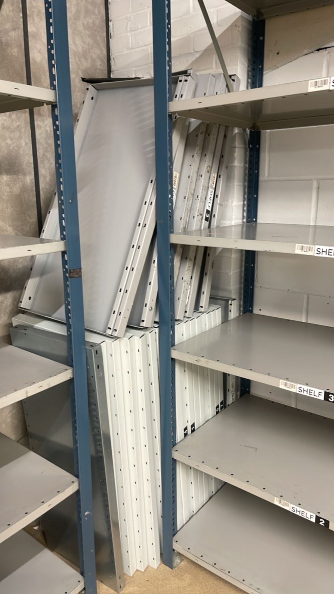 Run Of 20 Bays Lightweight Boltless Shelve Racking - Image 4 of 6